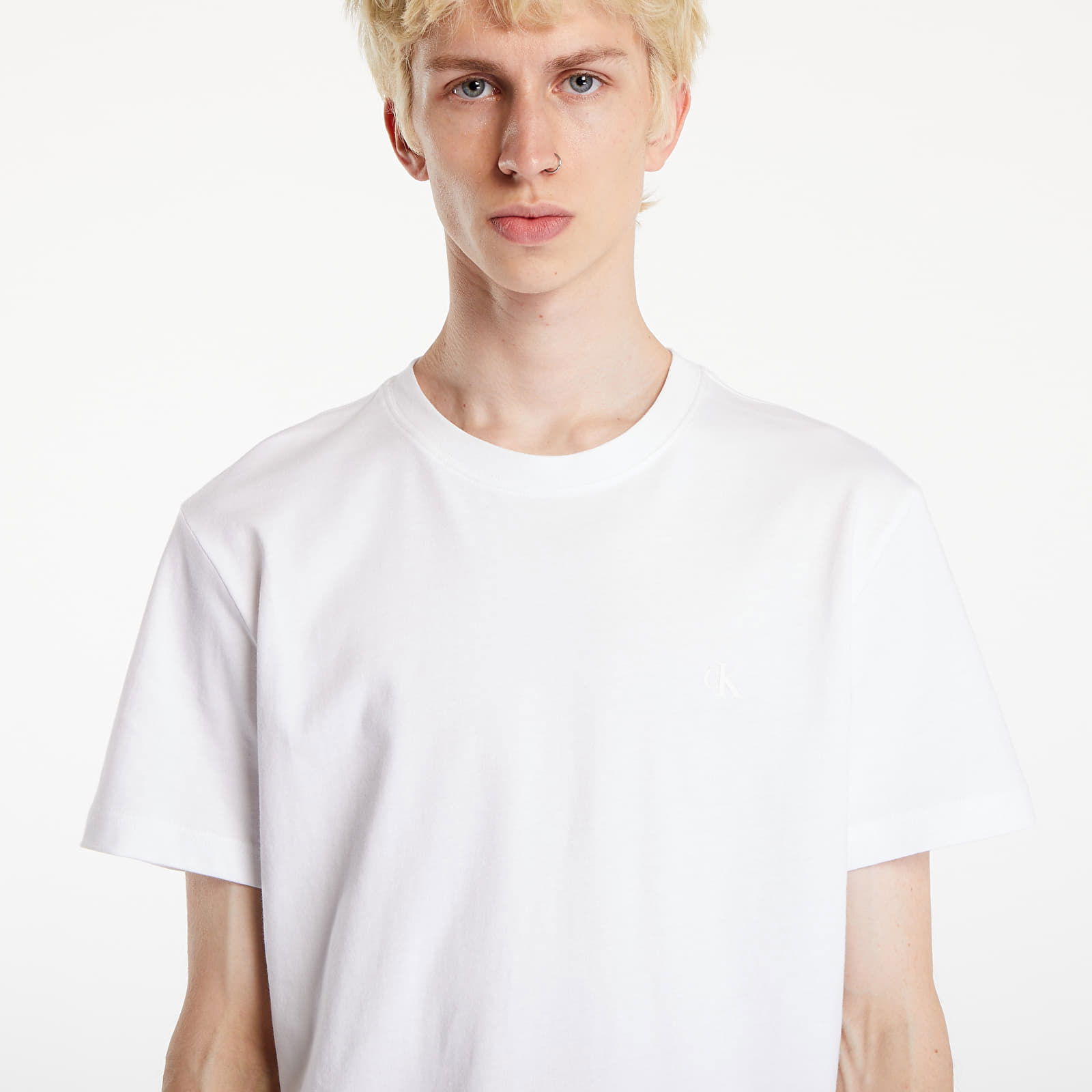 Euphoric Monologo Tee Bright White