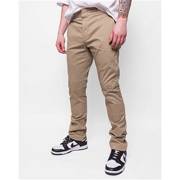 Dickies Slim Skinny Double Knee Work Pant Khaki velikost kalhot W30/L32 DK0A4YBCKHK1
