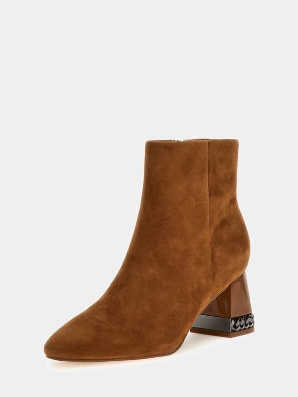 Fiddle Suede Ankle Boots