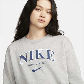 Nike Phoenix Fleece Oversized Crew-Neck Sweatshirt FB9960-063