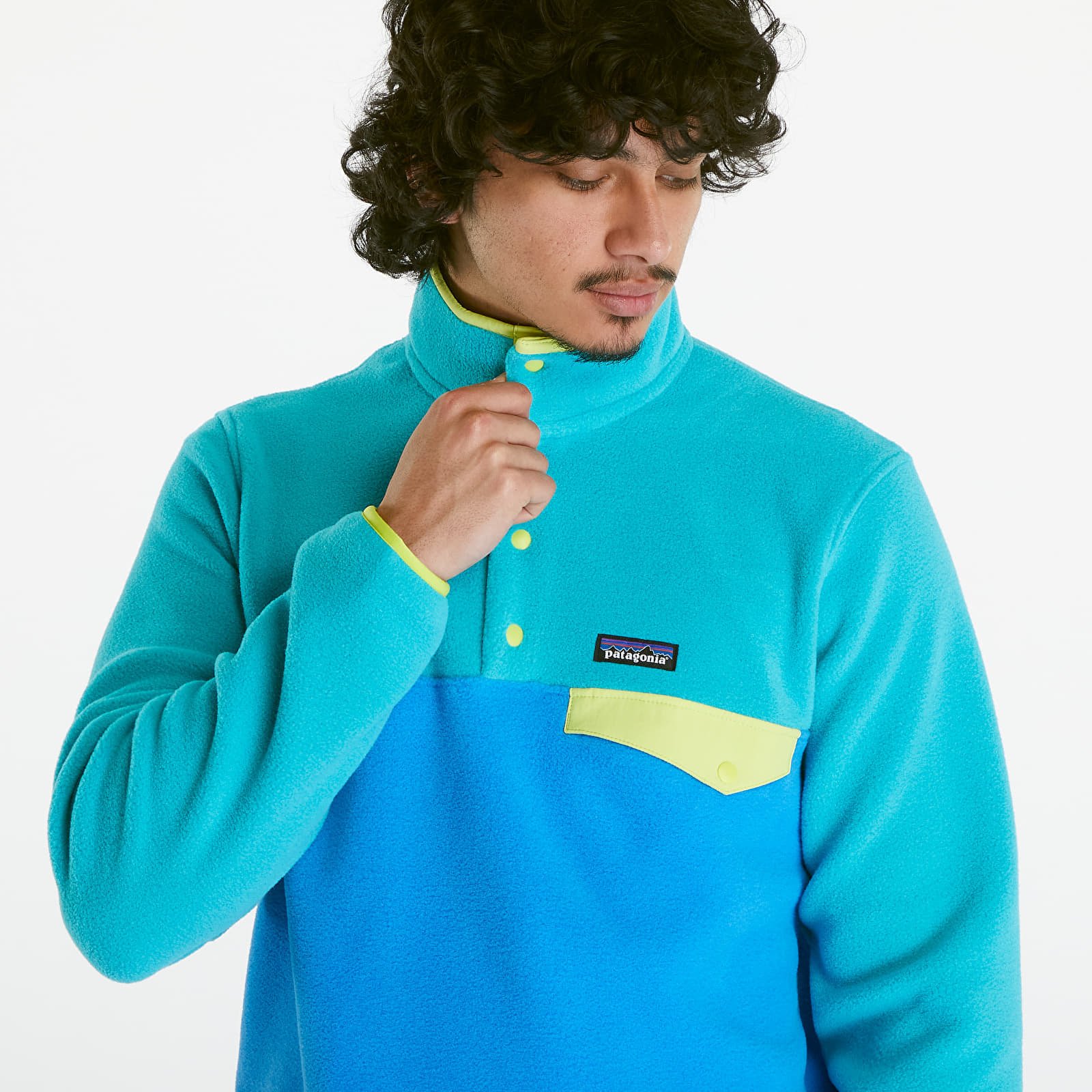 LW Synch Snap-T Pullover Hoody Vessel Blue