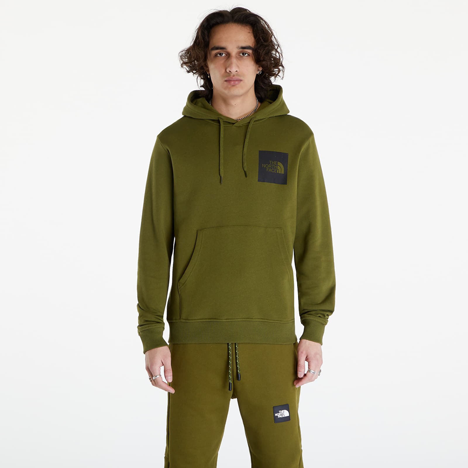 Fine Hoodie Forest Olive