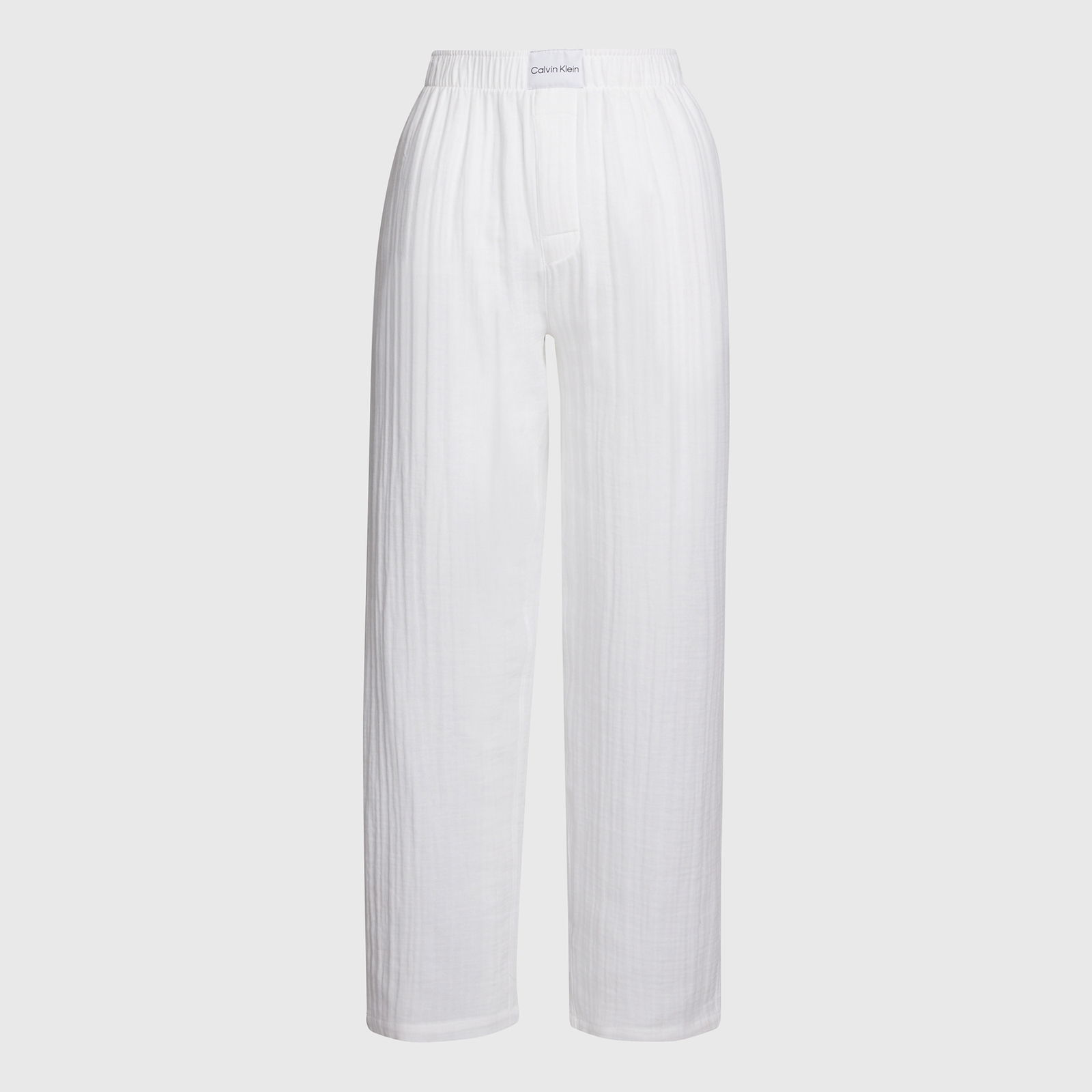 Textured Cotton-Gauze Sleep Pants