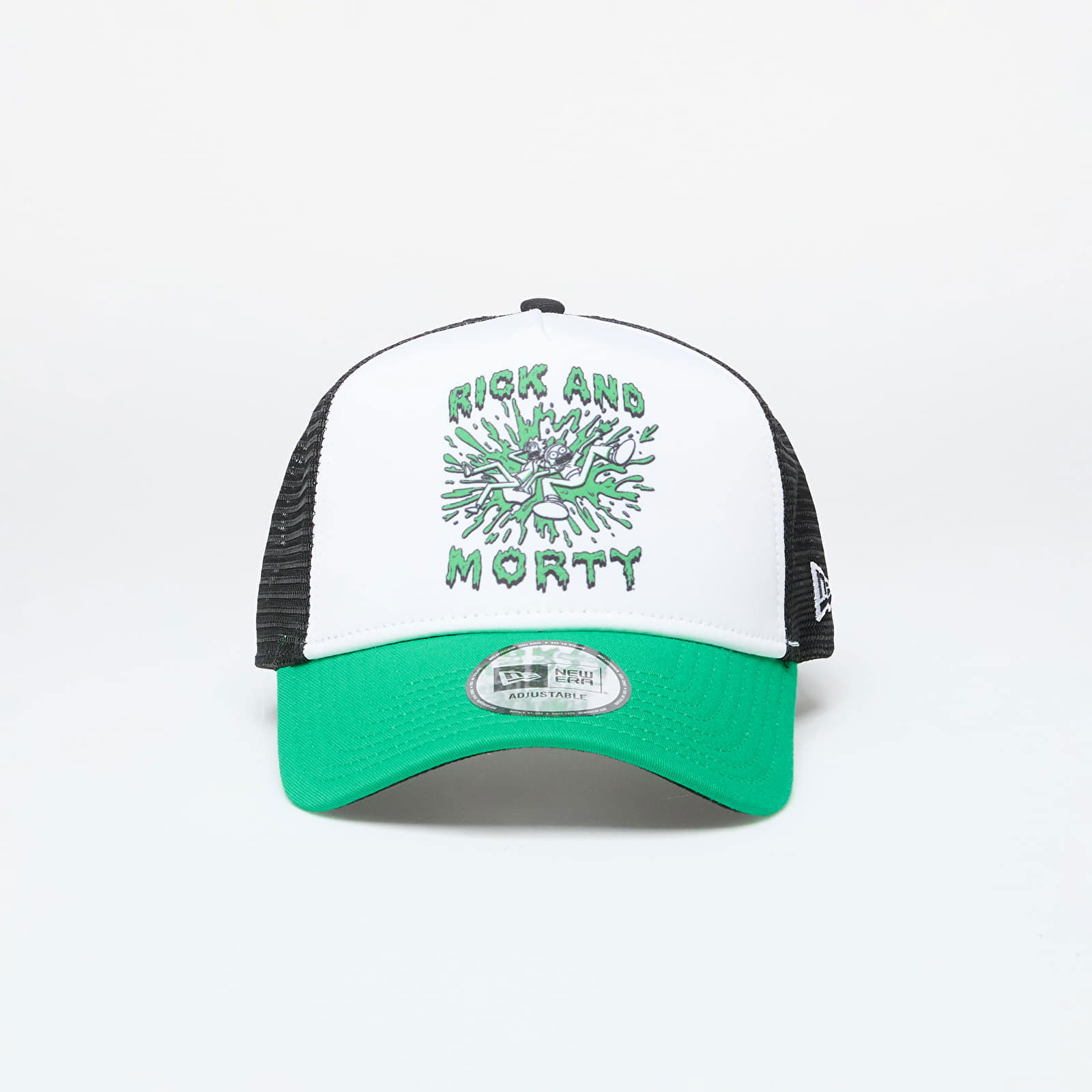 Rick And Morty 9Forty Trucker Snapback Green/ Black/ White