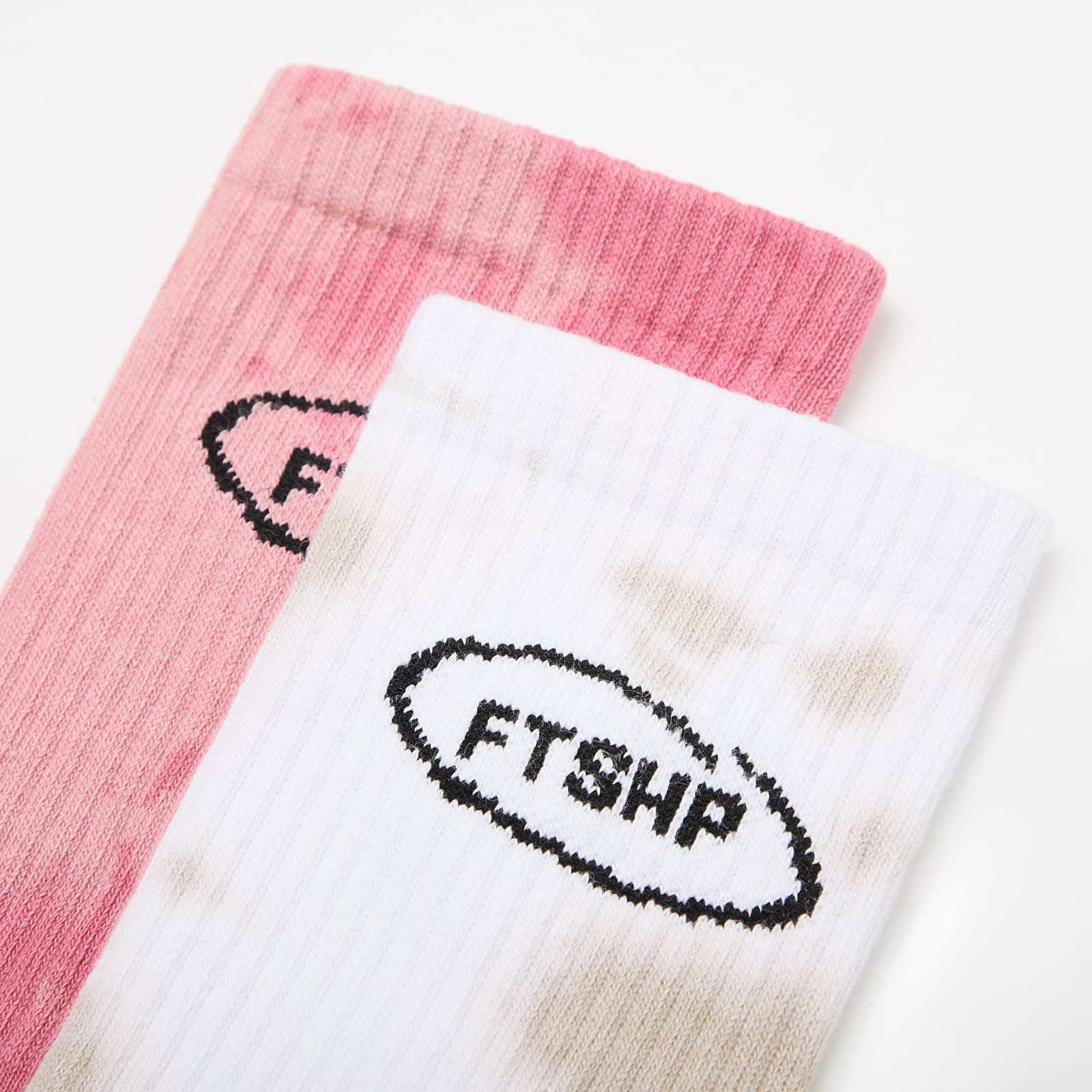 Basic Crew Socks 2-Pack Tie Dye Color