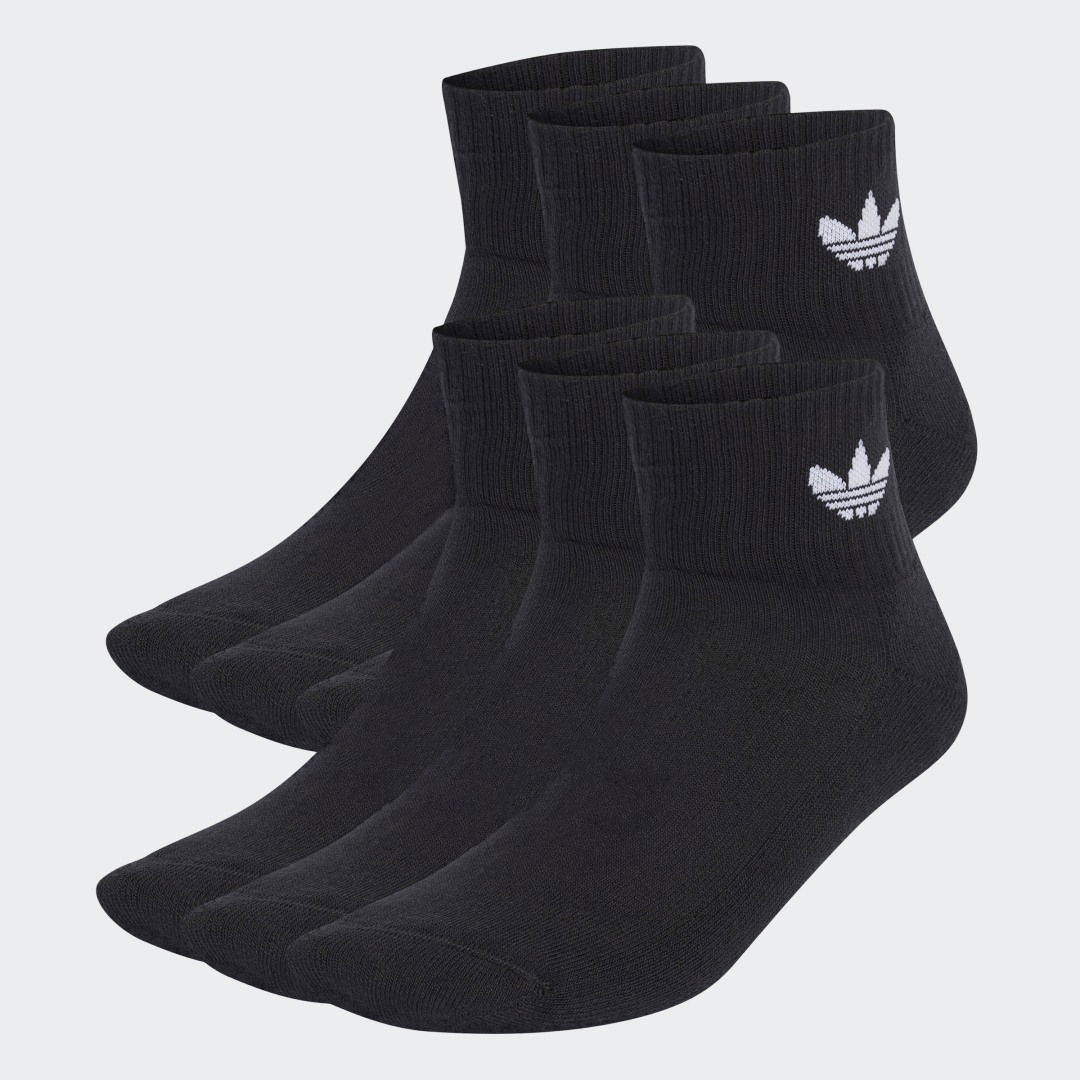 Mid Ankle Socks –⁠ 6 pack