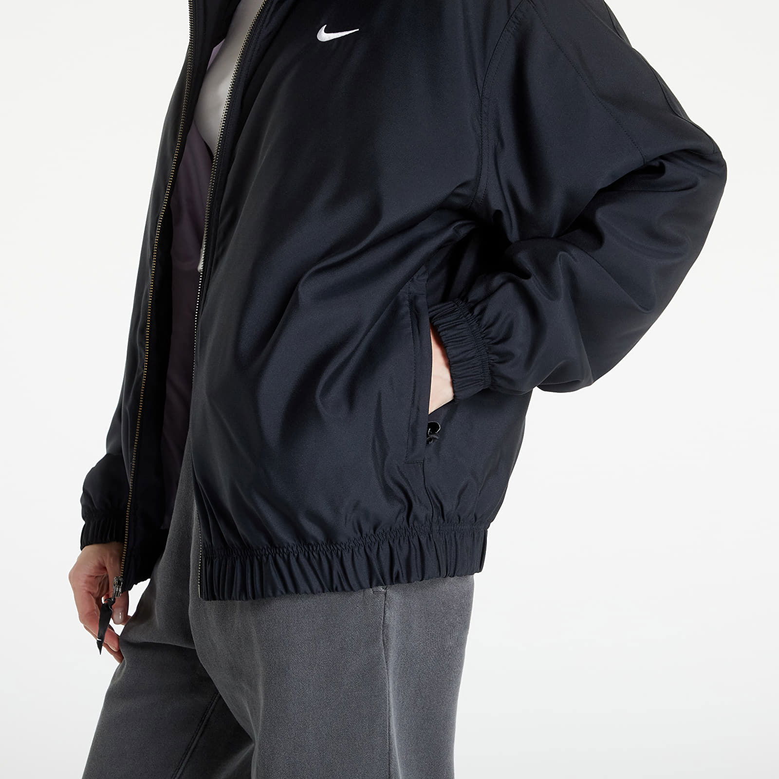 Sportswear Solo Swoosh Satin Bomber