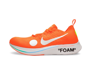 Nike Off-White x Zoom Fly Mercurial Flyknit "Total Orange" AO2115-800