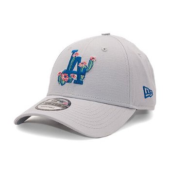 New Era 9FORTY MLB Flower Icon Los Angeles Dodgers Grey One Size 60435114