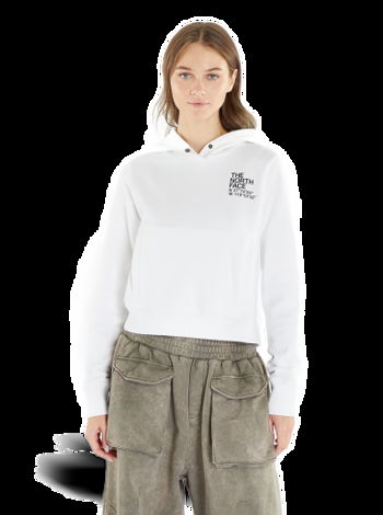 The North Face Coordinates Crop Hoodie TNF White NF0A8543FN41