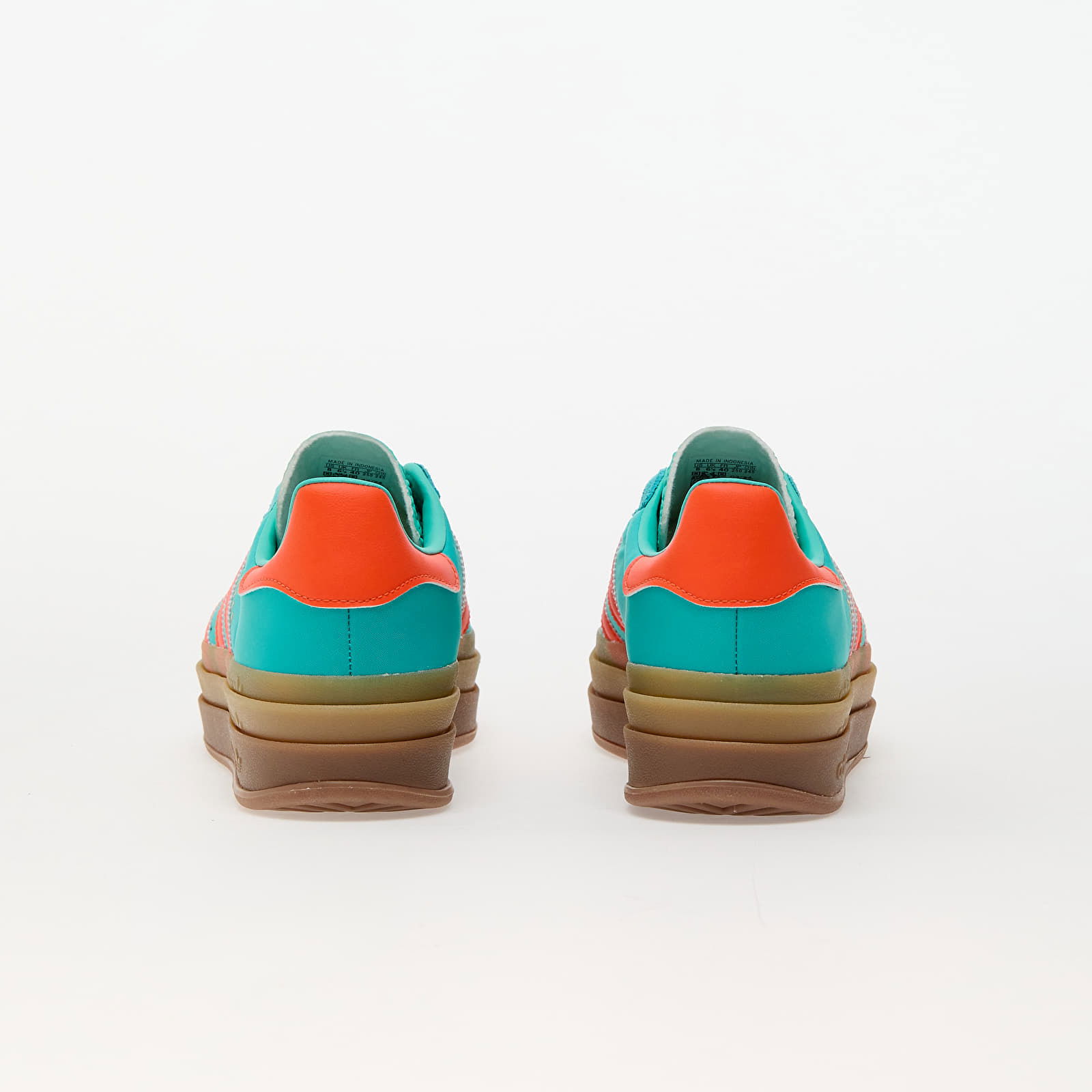 Adidas Men's Gazelle Bold W Sneakers in Mint Rush/Impact Orange, Size UK 3 | END. Clothing