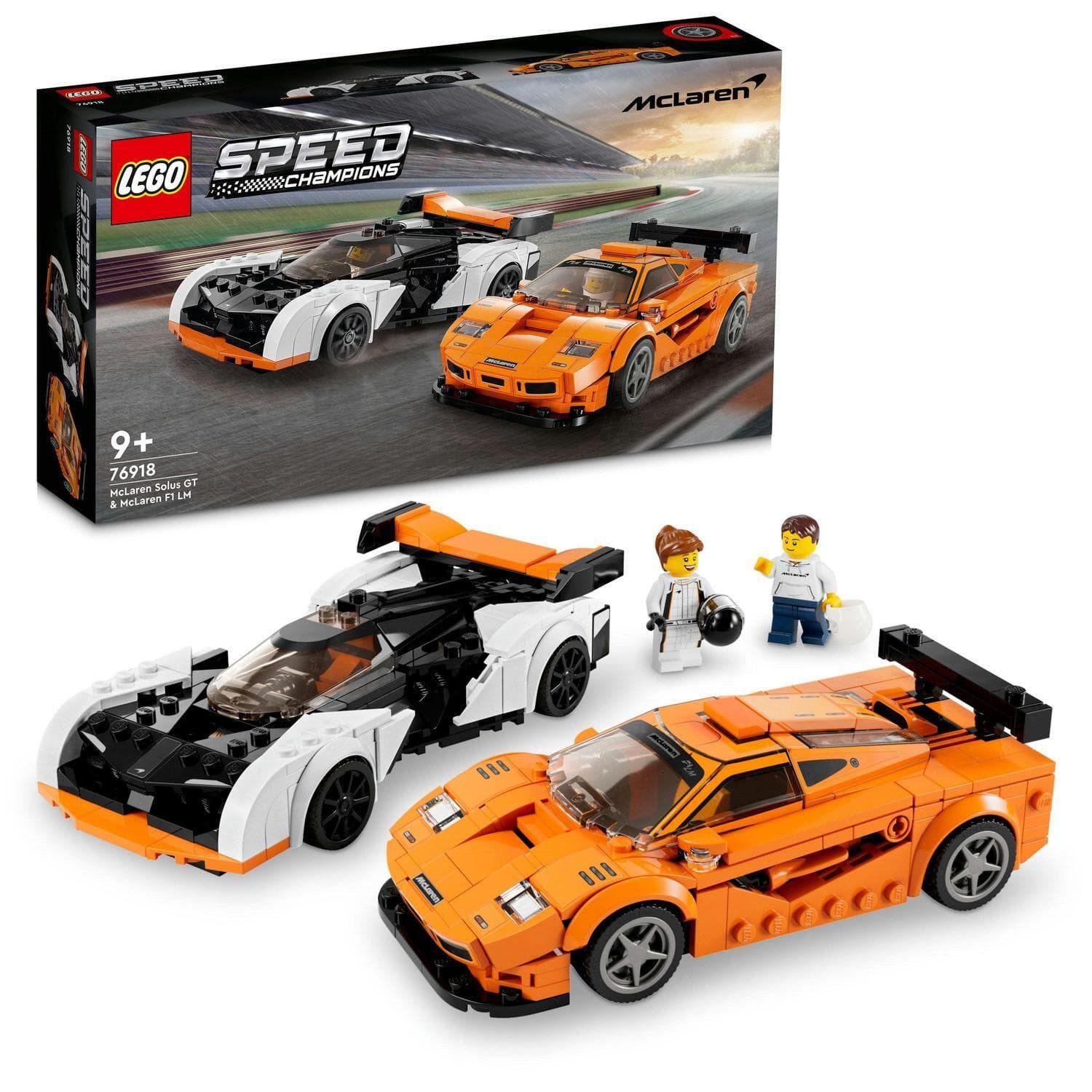 Speed Champions 76918 McLaren Solus GT & McLaren F1 LM
