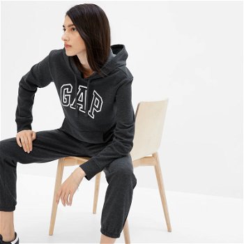 GAP Pullover Logo Hoodie Charcoal Heather 463506-03