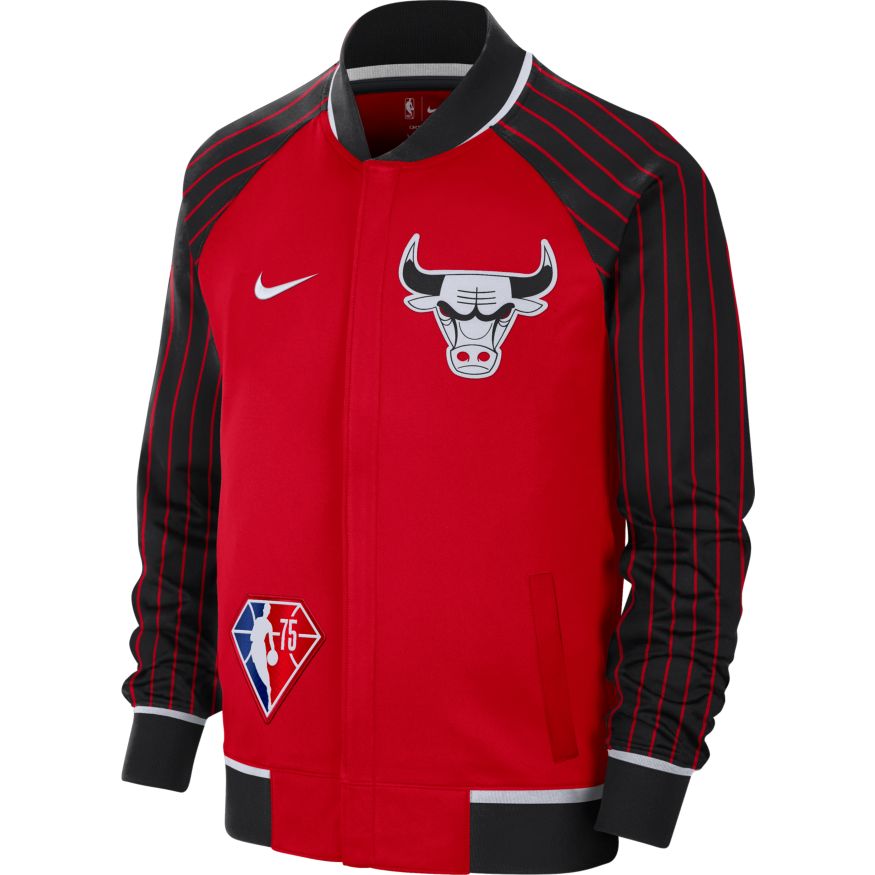 Dri-FIT NBA Chicago Bulls Showtime City Edition Mixtape Jacket