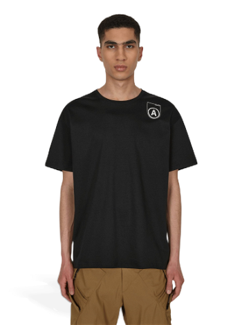 Acronym Printed T-Shirt S24-PR-B BLACK