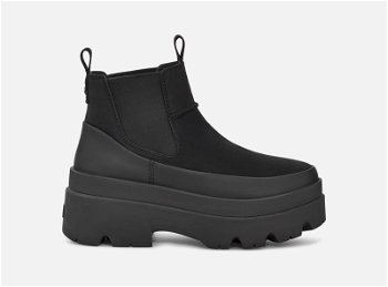 UGG ® Brisbane Chelsea Boot in Black, Size 6, Leather 1143842-BLK