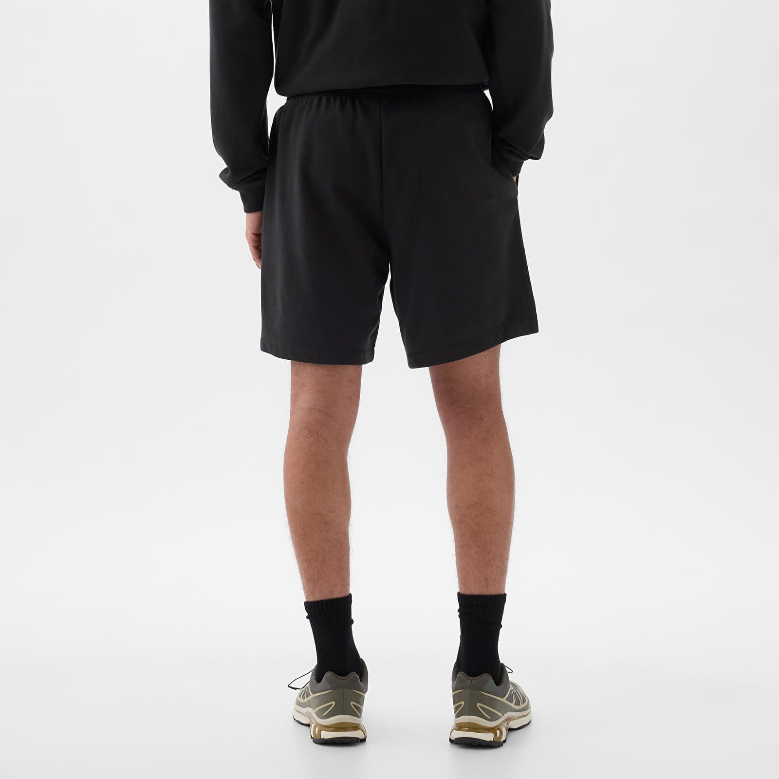 French Terry Logo Shorts Moonless Night