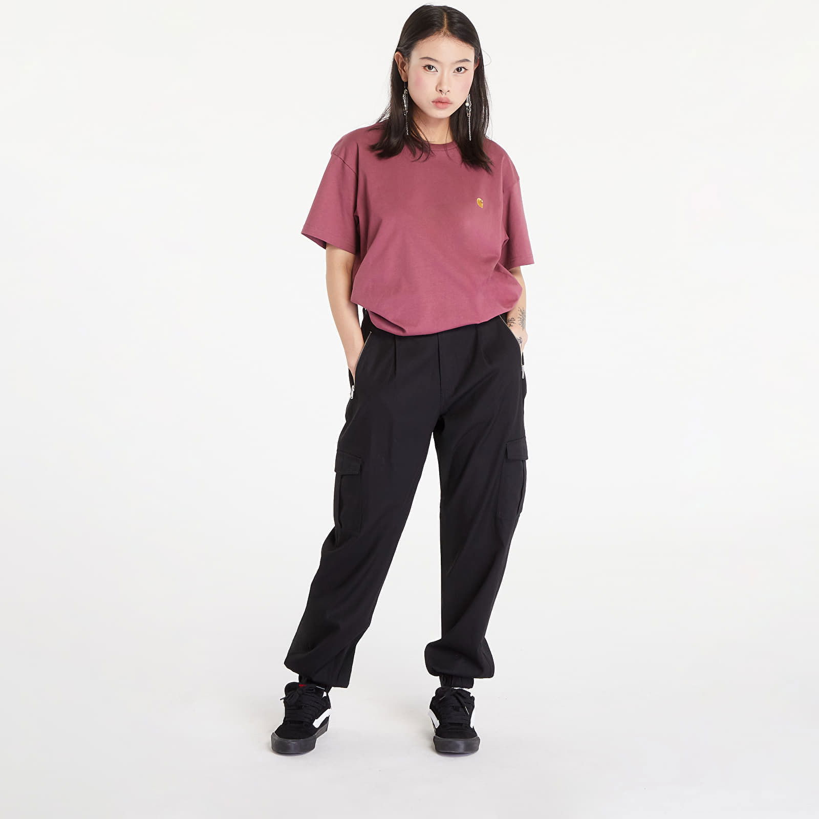 Stretch Cargo Pants Black