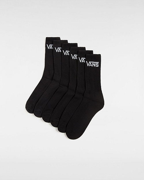 Classic Crew Socks 6 Pairs