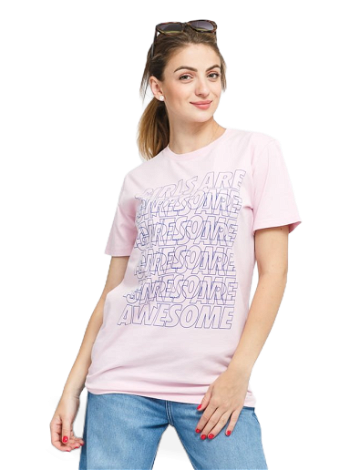 Girls Are Awesome Messy Morning Tee 071580