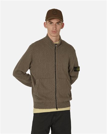 Stone Island Zipped Sweater "Dove Grey" 8015561B1 V0092