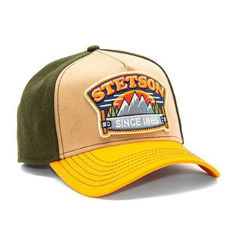 Stetson Cap Hacksaw Green/Orange 7761129-97