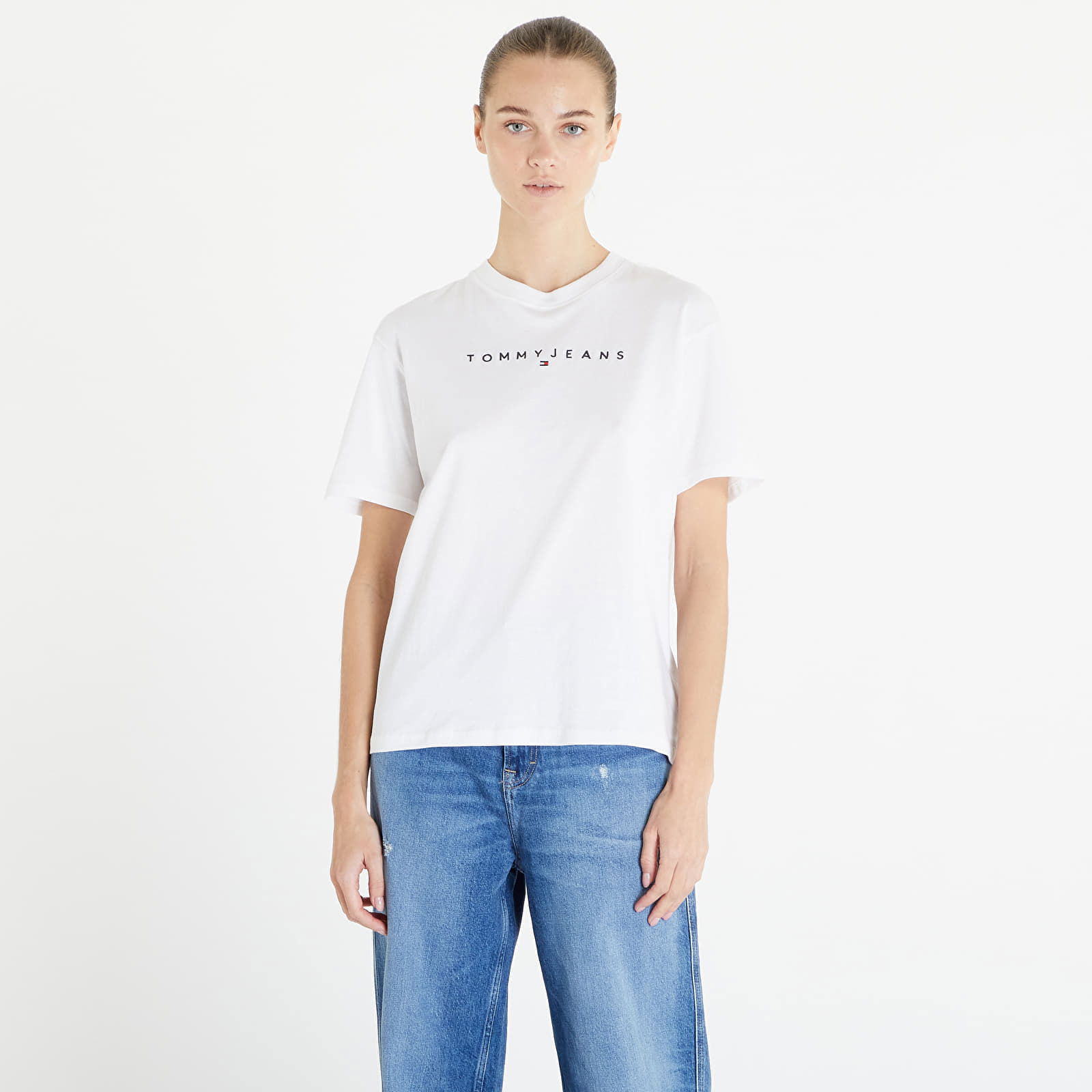 Relaxed New Linear Short Sleeve Tee