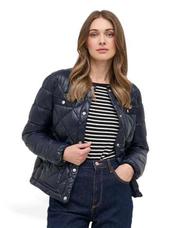 BOSS Quilted Jacket in Water-repellent Recycled Fabric 50494537
