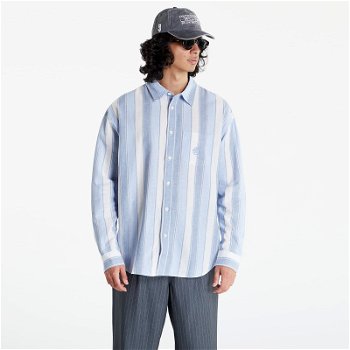 Stüssy Wide Striped Shirt 1110239 Blue Stripe