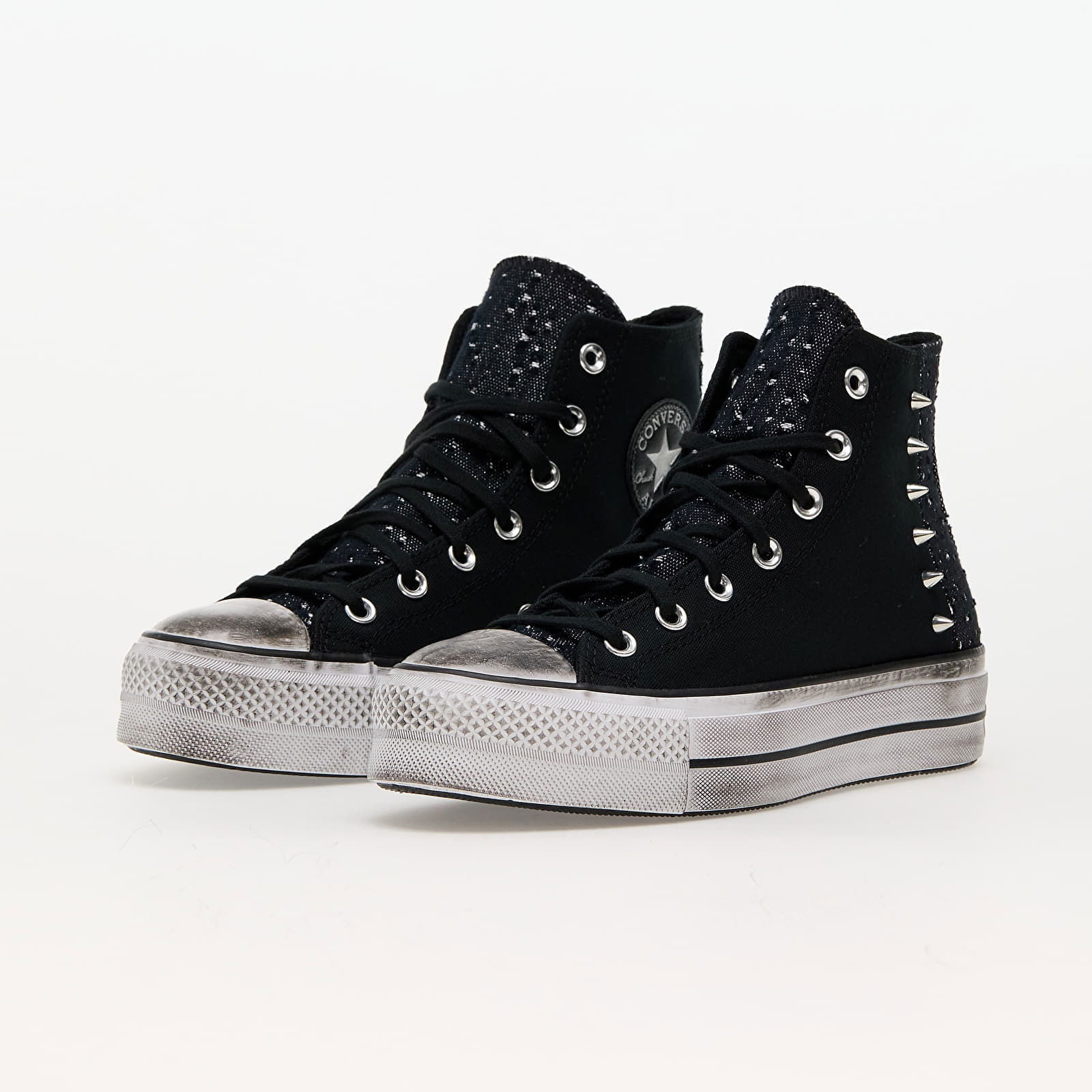 Chuck Taylor All Star Lift Platform Chrome Black/ Silver/ Black