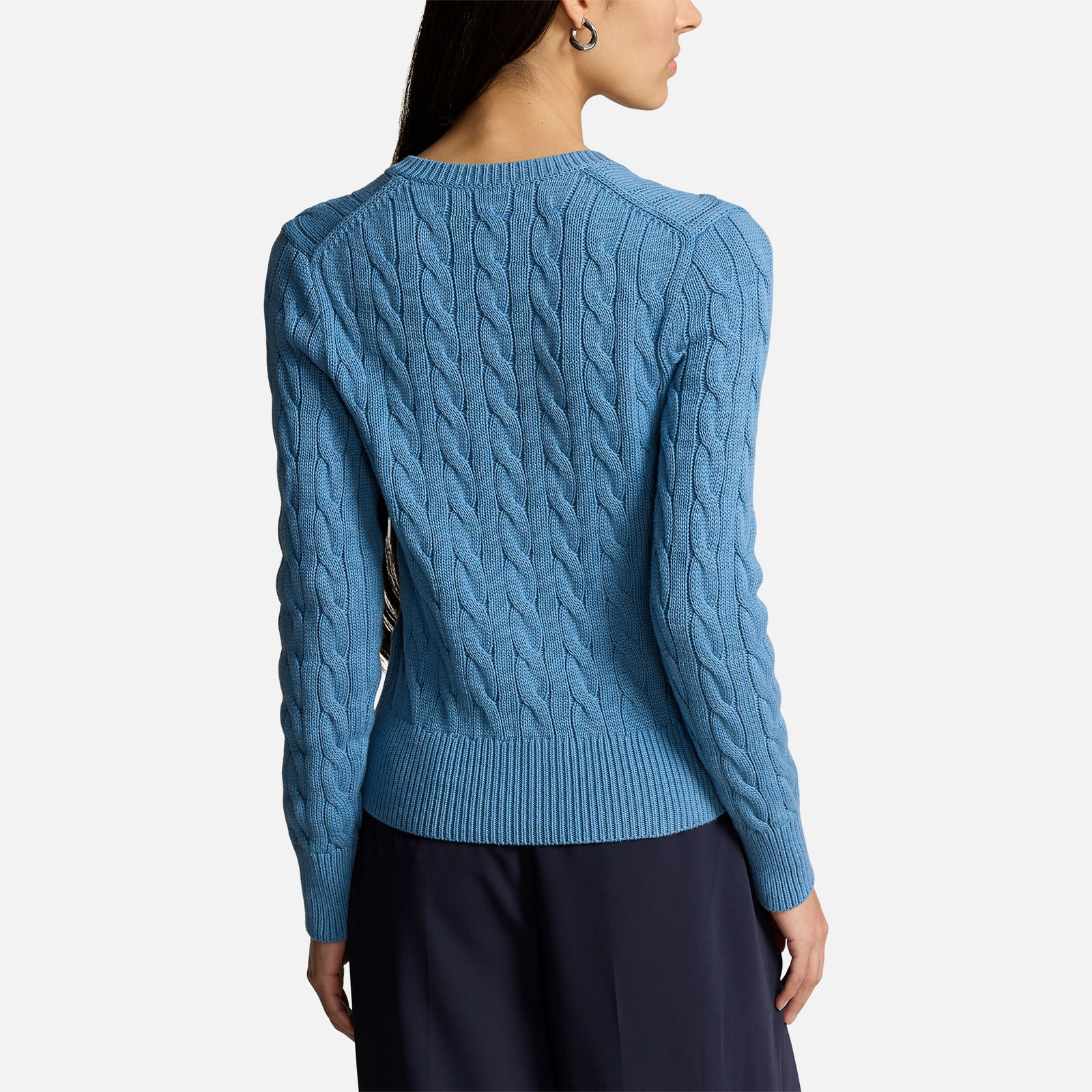 Cable-Knit Cotton Cardigan