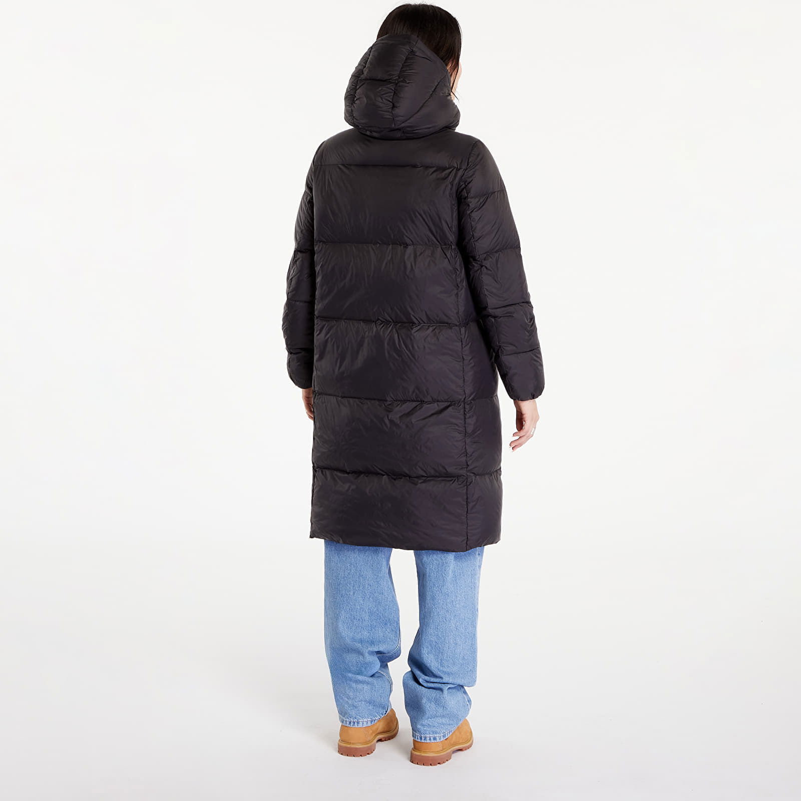 Down Long Puffer Jacket Black