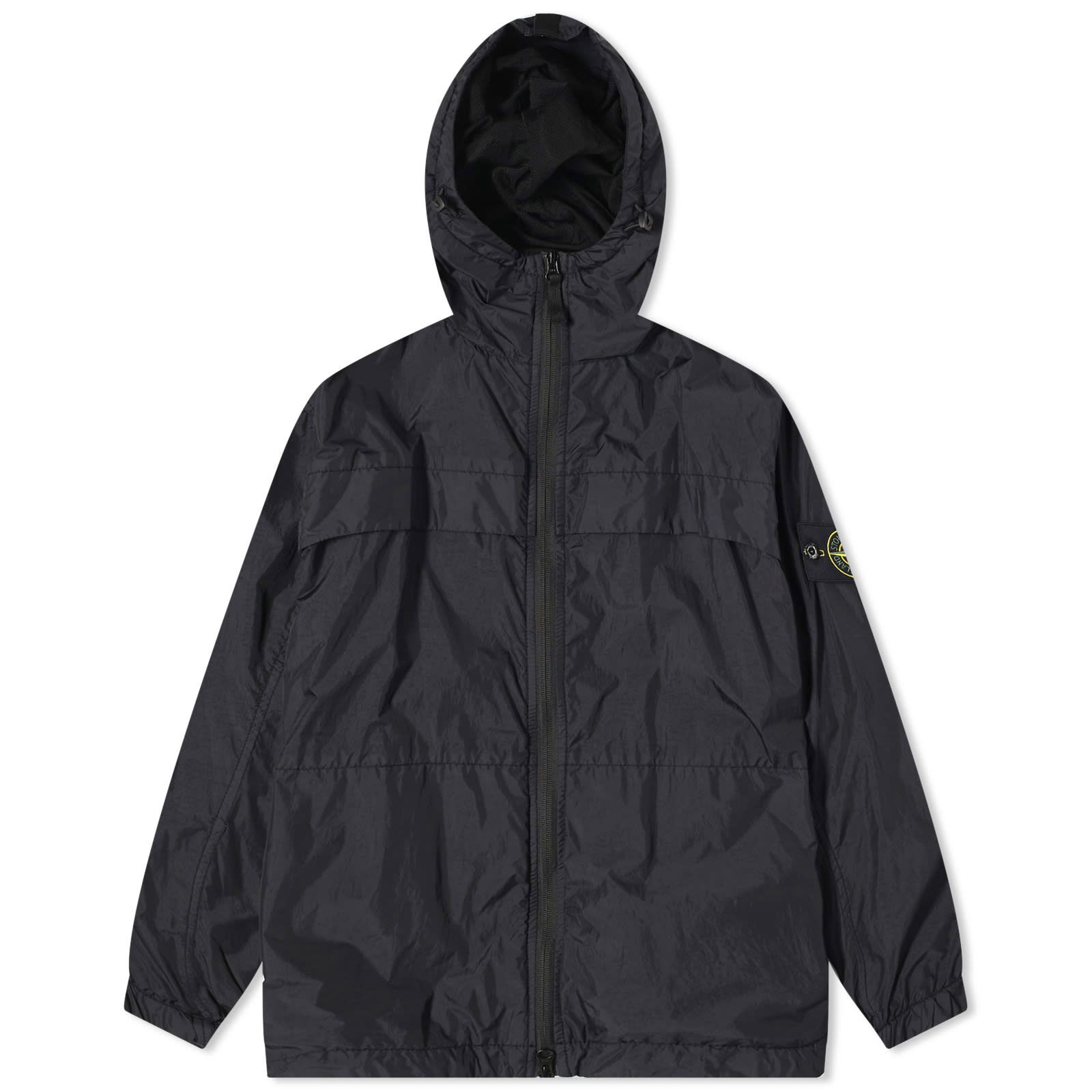 Crinkle Reps Hooded Jacket