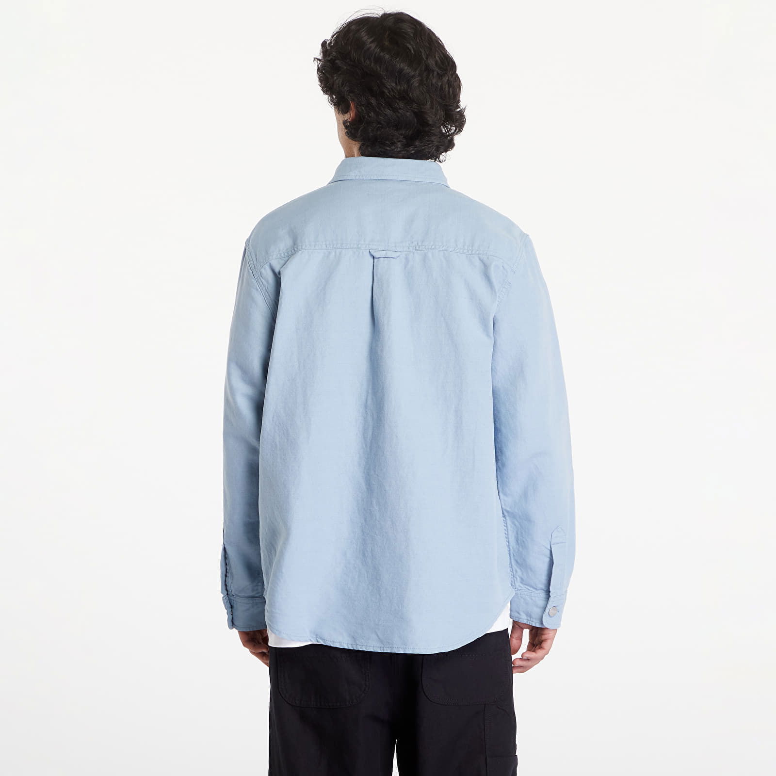 Walter Shirt Jacket UNISEX Misty Sky Rinsed