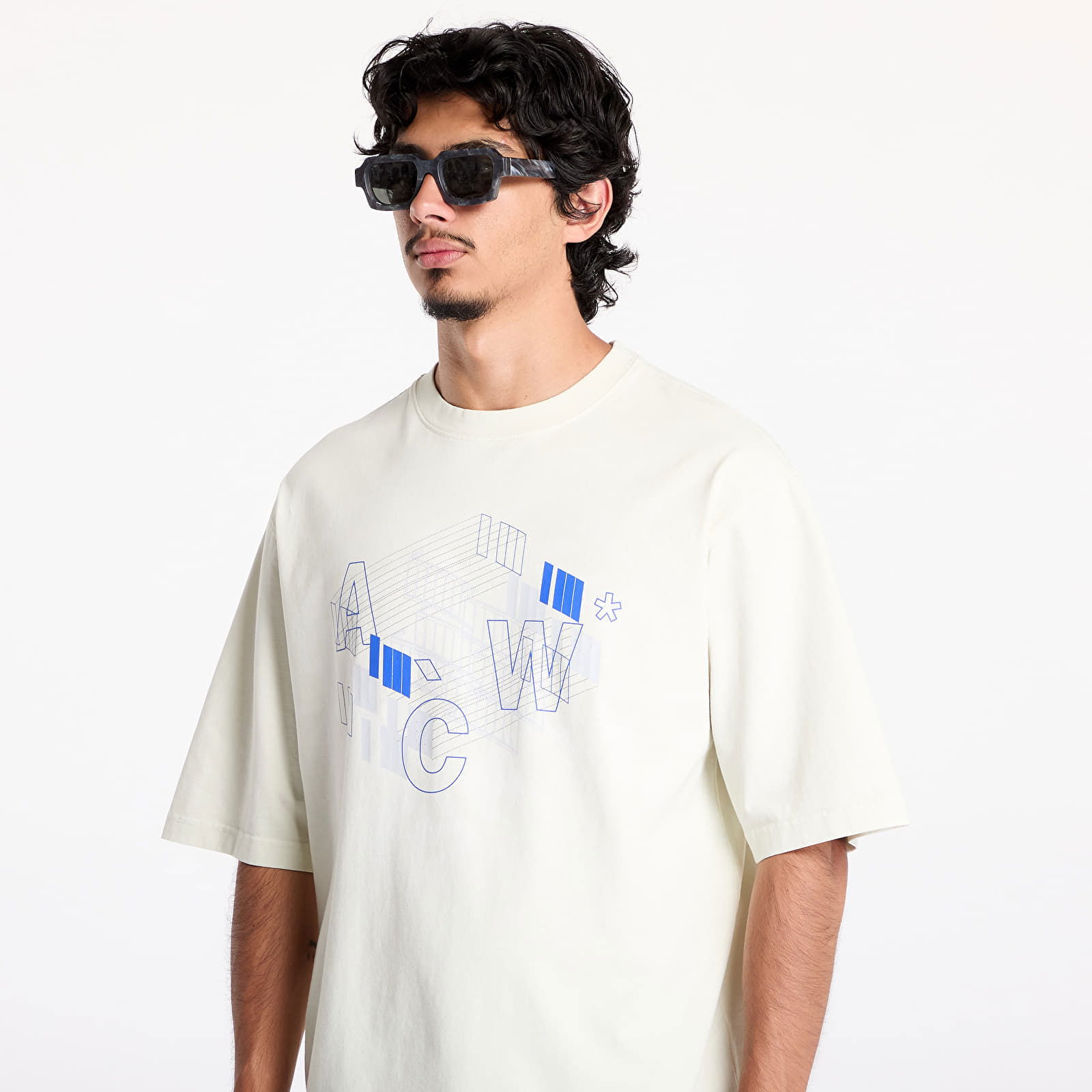 Schematic T-Shirt Beige Bone