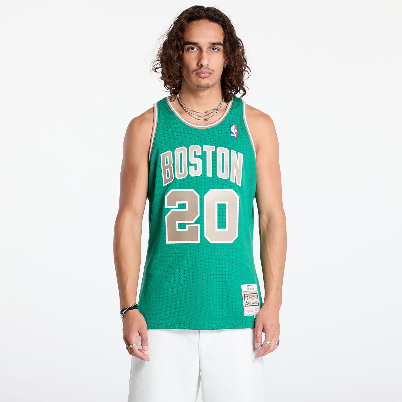 Boston Celtics 20 Ray Allen Swingman Jersey Green