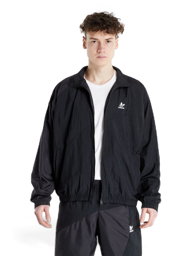 Block Fabric Woven Track Top