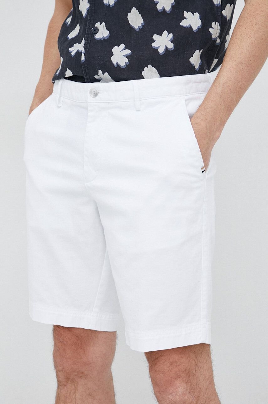 Slim Fit Strech-Cotton Shorts
