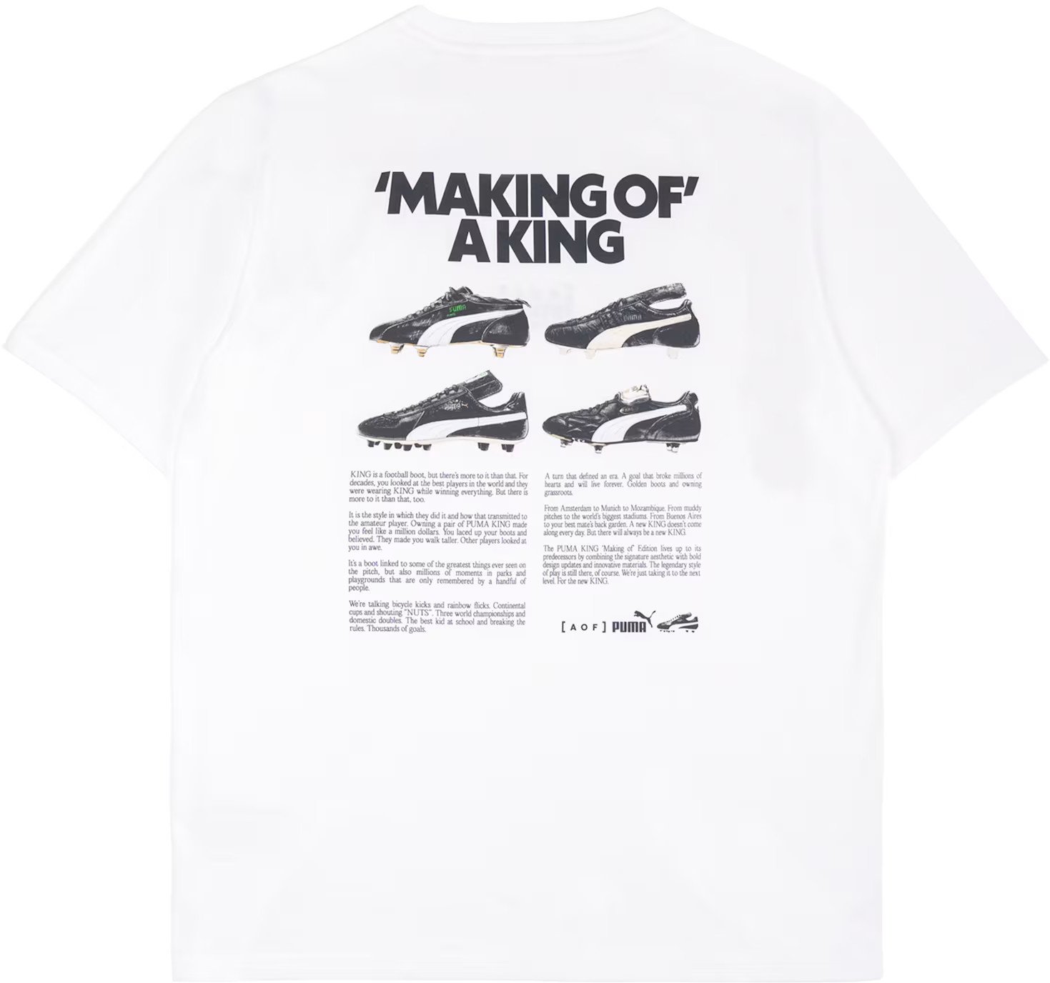 Art of Football 'Making of a King' Tee