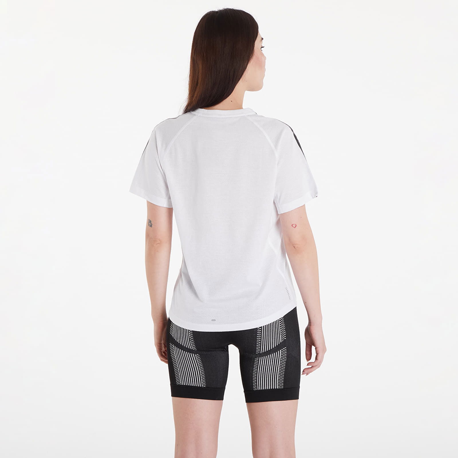 Own the Run 3-Stripes Short Sleeve Tee