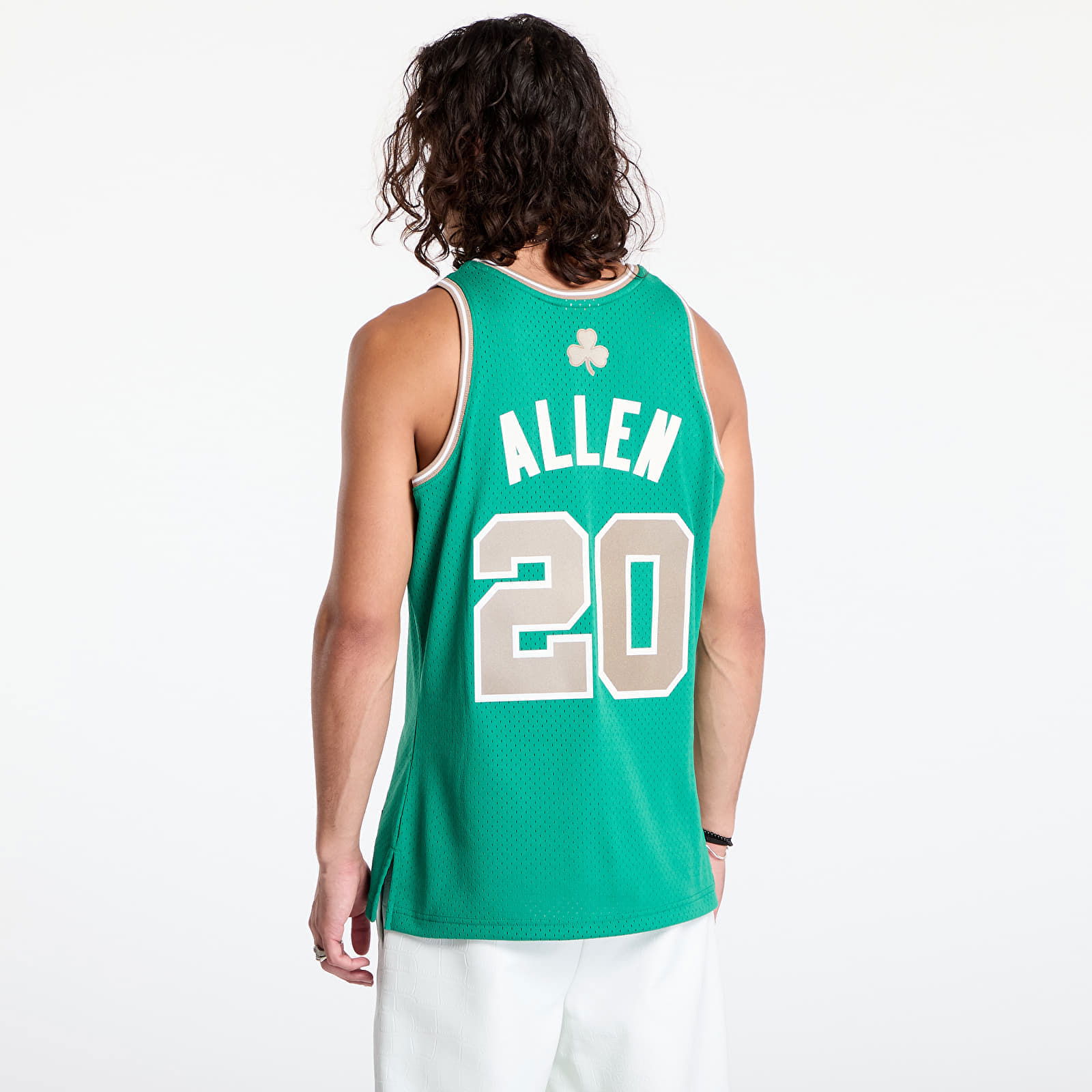 Boston Celtics 20 Ray Allen Swingman Jersey Green