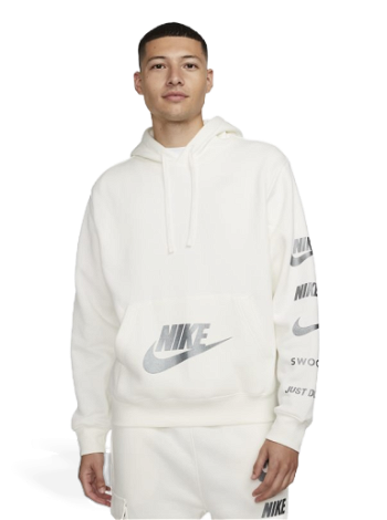 Nike Sportswear Standard Issue Fleece Pullover Hoodie FJ0552-133