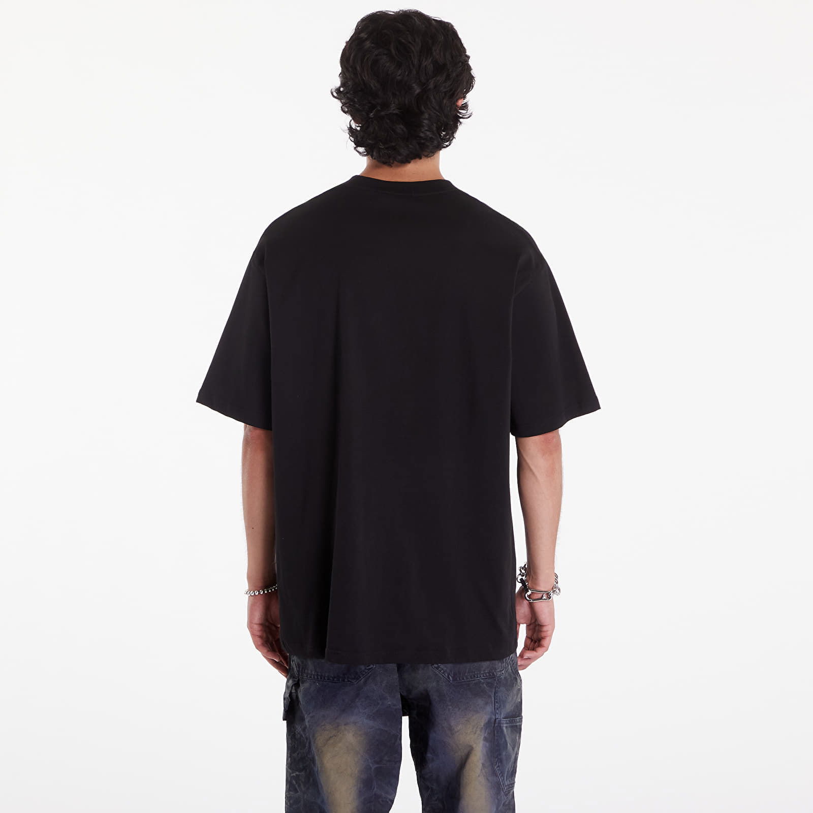 A BATHING APE Rhinestone College Relaxed Fit Tee