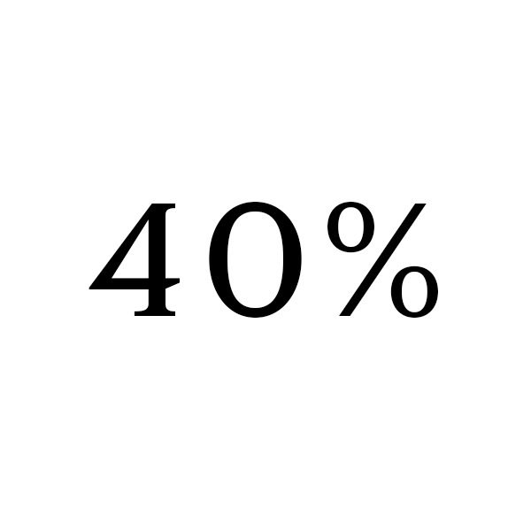 Slevy 40 % a více