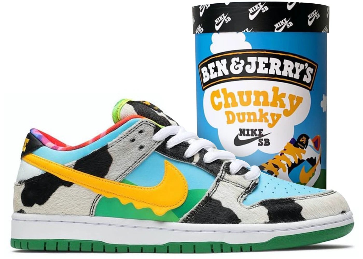 Ben & Jerry’s x Nike SB Dunk Low “Chunky Dunky&rdquo