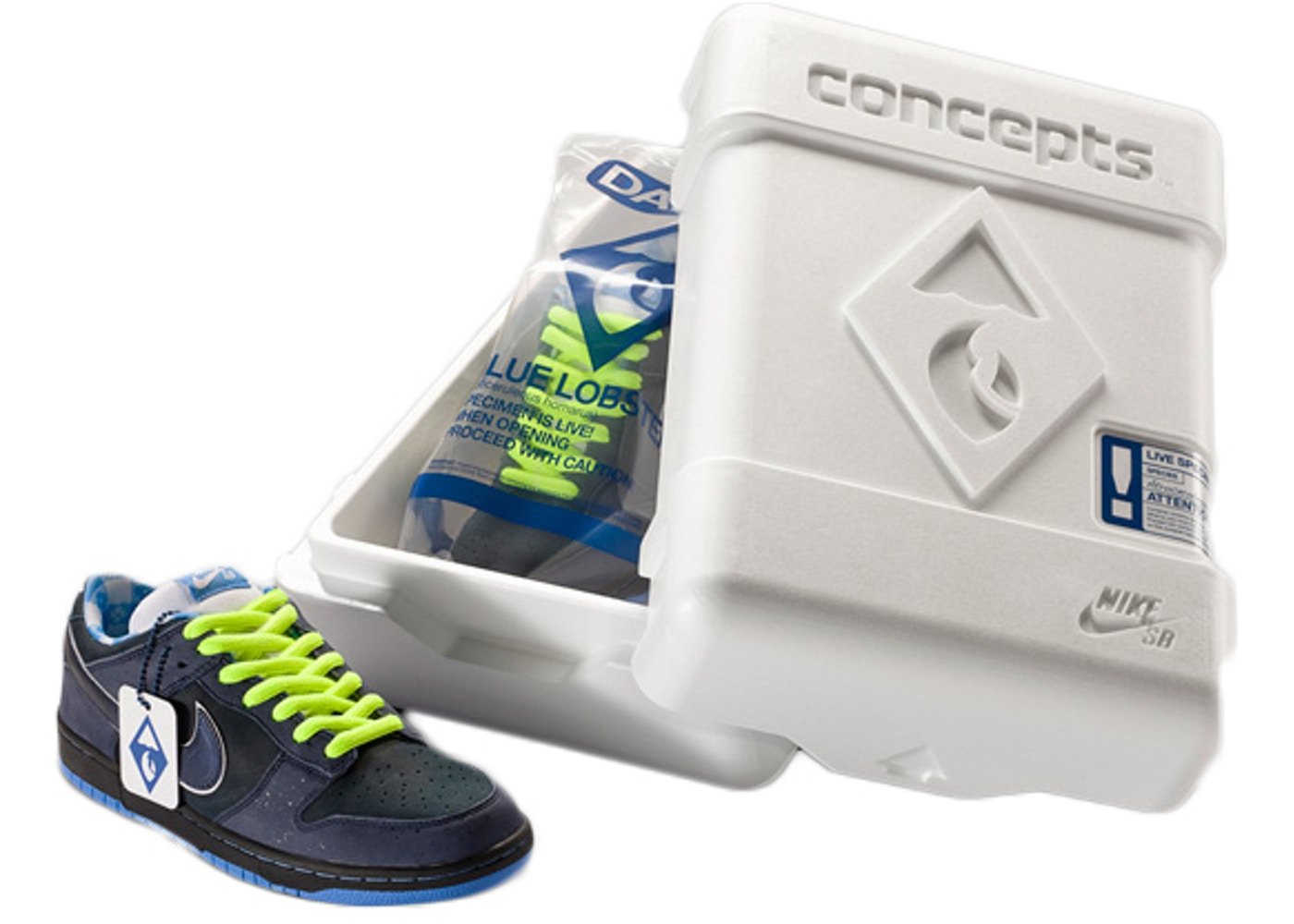 Concepts x Nike SB Dunk Low “Blue Lobster&rdquo